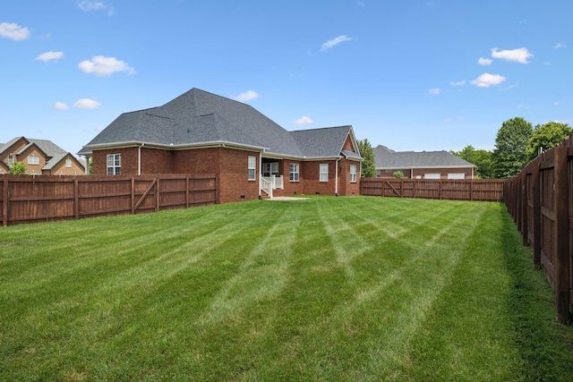 4322 Thoroughbred Ln, Murfreesboro, TN 37127 - rear view of property with brick siding and roof with shingles