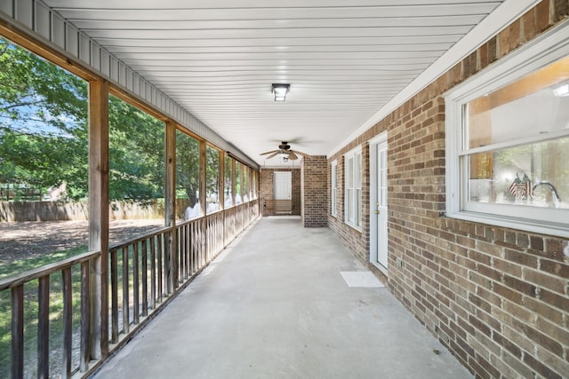 3031 Hartford Dr, Murfreesboro, TN 37129 - view of patio / terrace with ceiling fan