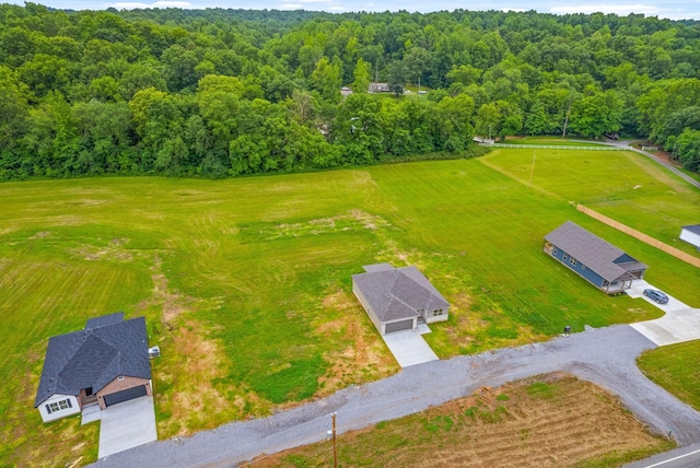 1928 Flats Rd, Cunningham, TN 37052 - drone / aerial view of a heavily wooded area