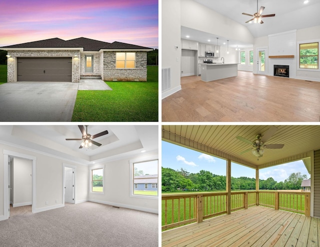 1928 Flats Rd, Cunningham, TN 37052 - view of a document with a collage of images