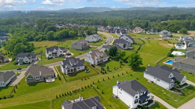 4761 Woodrow Pl, Arrington, TN 37014 - aerial perspective of suburban area with a forest