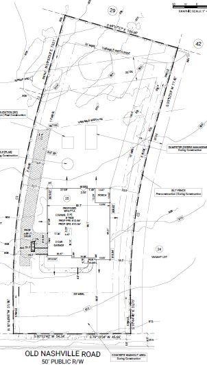 7503 Old Nashville Rd, Fairview, TN 37062 - survey map / technical document