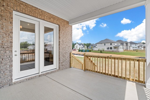 7503 Old Nashville Rd, Fairview, TN 37062 - view of patio / terrace with a residential view