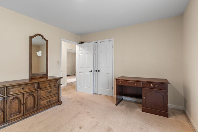 7125 Bidwell Rd, Joelton, TN 37080 - unfurnished bedroom with light colored carpet, a closet, and baseboards