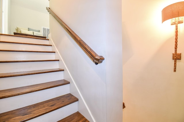 2914 Chasepointe Pl, Columbia, TN 38401 - stairs with wood finished floors