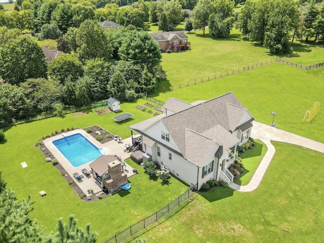 2914 Chasepointe Pl, Columbia, TN 38401 - view from above of property with a pool