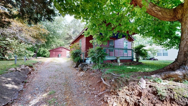 1009 5th Ave W, Springfield, TN 37172 - view of yard featuring an outbuilding