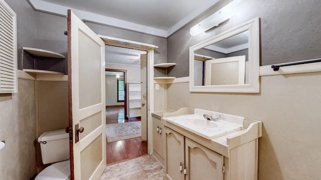 1009 5th Ave W, Springfield, TN 37172 - half bathroom with vanity and toilet