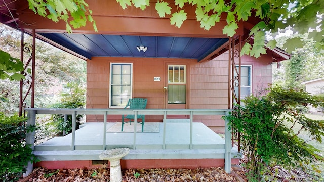 1009 5th Ave W, Springfield, TN 37172 - view of exterior entry with a porch
