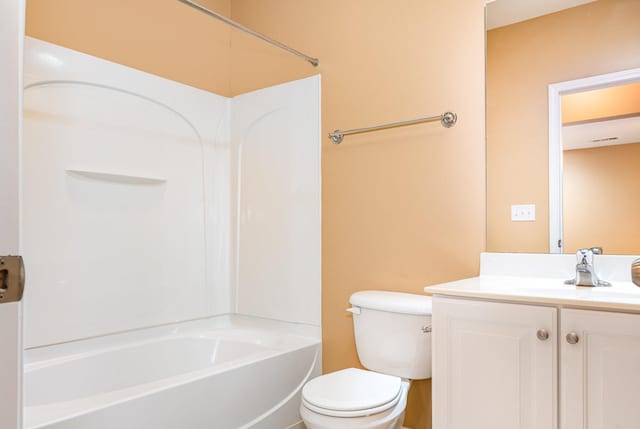 443 Lazy Creek Ln, Nashville, TN 37211 - full bathroom featuring toilet, vanity, and bathing tub / shower combination