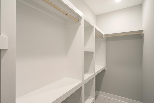 302 Fieldstone Ln, Springfield, TN 37172 - spacious closet featuring light marble finish flooring