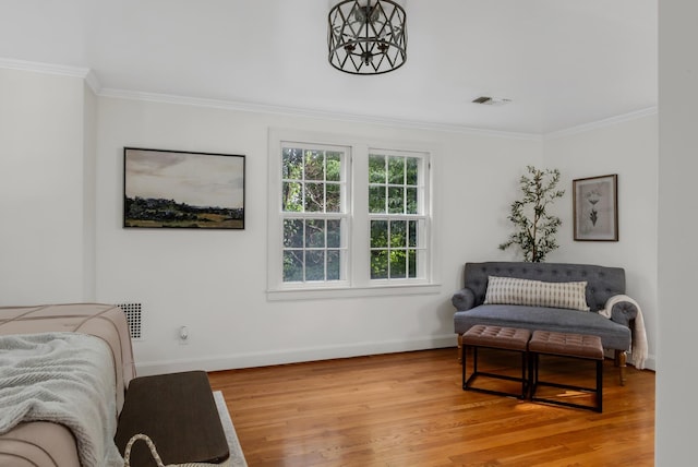 207 Cumberland Cir, Nashville, TN 37214 - bedroom with ornamental molding, baseboards, and light wood-type flooring