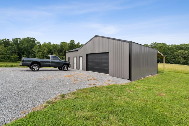 468 Olin Bean Rd, Red Boiling Springs, TN 37150 - detached garage with driveway