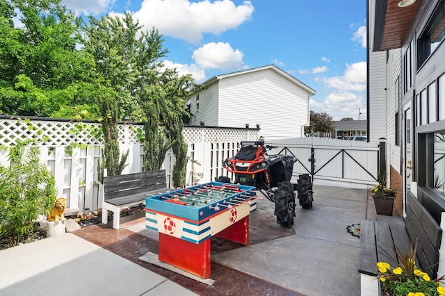 304 Hank Aaron Cv, La Vergne, TN 37086 - fenced backyard with a patio area