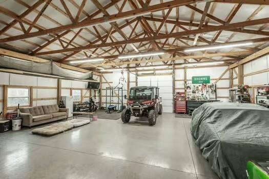 126 Harsh Ln, Castalian Springs, TN 37031 - view of garage