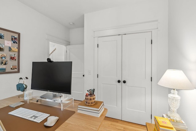 423A American Rd, Nashville, TN 37209 - office area featuring light wood-style floors