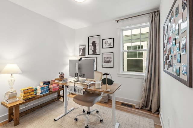 423A American Rd, Nashville, TN 37209 - office with wood finished floors and baseboards