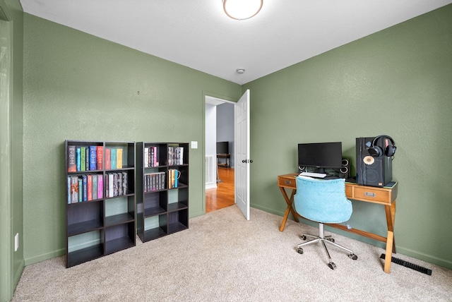 1052 Freedom Dr, Clarksville, TN 37042 - office space with carpet floors, baseboards, and a textured wall
