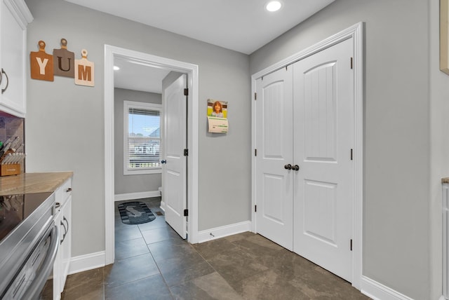 3555 Neena Ct, Clarksville, TN 37042 - corridor with baseboards and recessed lighting