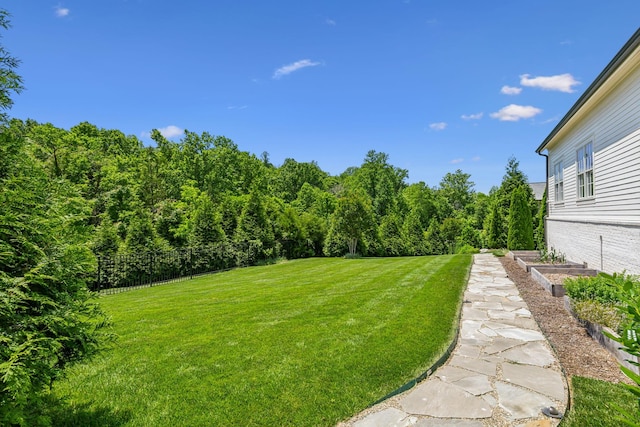8118 Heirloom Blvd, College Grove, TN 37046 - view of yard featuring a vegetable garden