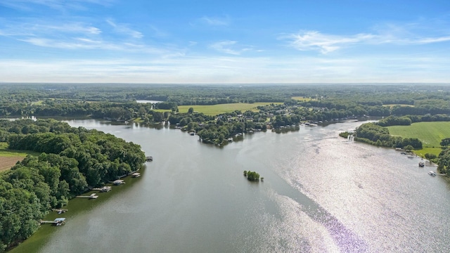 208 Loop Dr, Winchester, TN 37398 - bird's eye view of a large body of water