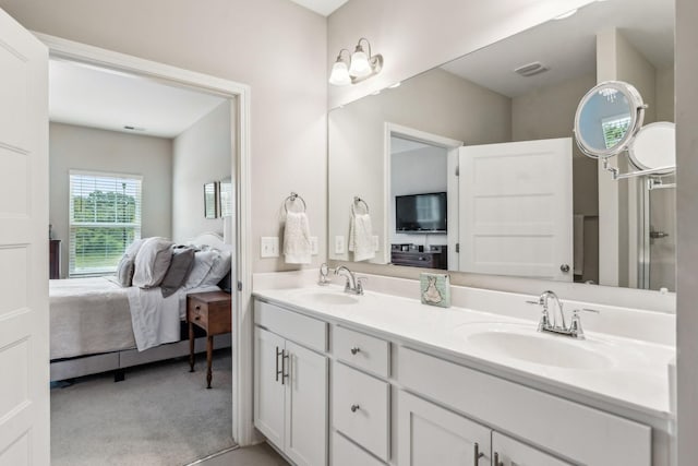 2037 Flowing Creek Dr, Franklin, TN 37064 - full bath with ensuite bathroom and double vanity