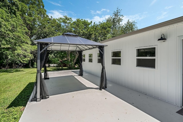 209 Franklin Park, Winchester, TN 37398 - view of patio / terrace featuring a gazebo