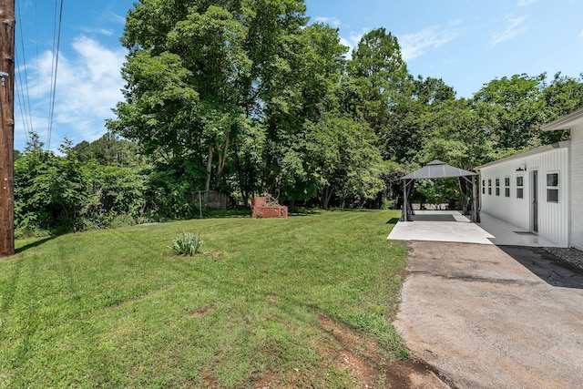 209 Franklin Park, Winchester, TN 37398 - view of green lawn with a gazebo and a patio area