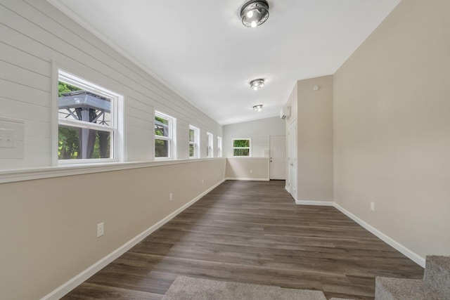 209 Franklin Park, Winchester, TN 37398 - spare room with vaulted ceiling and dark wood finished floors