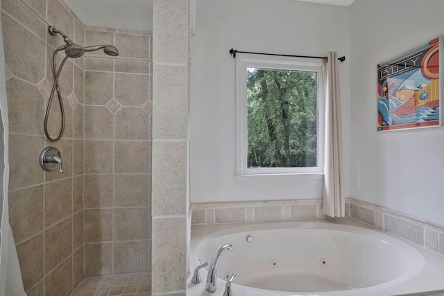 317 Ketch Cv, Hermitage, TN 37076 - full bath featuring a tile shower and a whirlpool tub