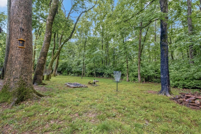 317 Ketch Cv, Hermitage, TN 37076 - view of grassy yard featuring a wooded view