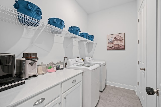 1308 Belgove Aly, Antioch, TN 37013 - laundry room with washing machine and dryer and baseboards