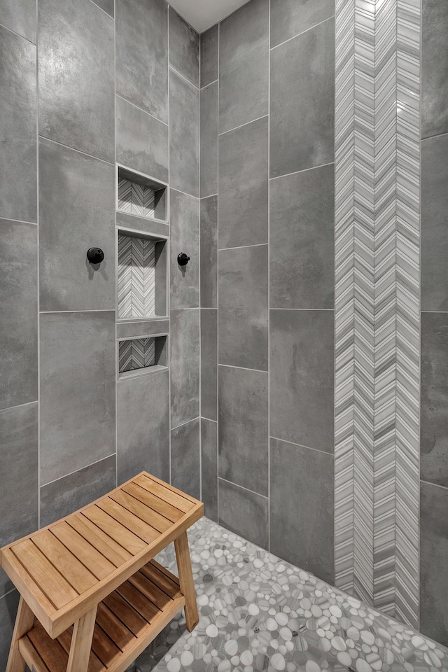 2670 Morgan Rd, Joelton, TN 37080 - bathroom with a tile shower