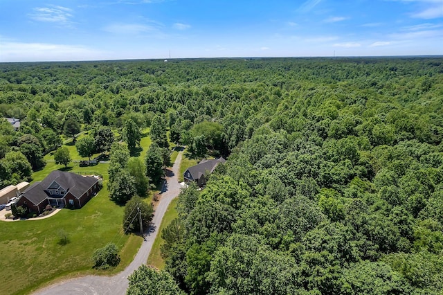 2670 Morgan Rd, Joelton, TN 37080 - aerial view of a heavily wooded area