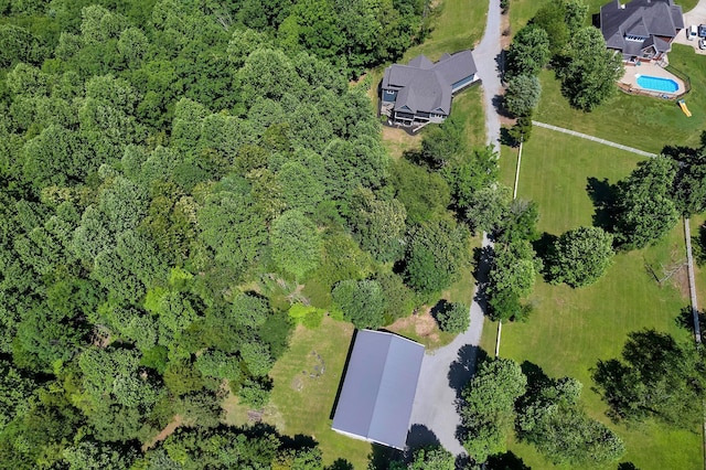 2670 Morgan Rd, Joelton, TN 37080 - aerial view of property's location with a heavily wooded area