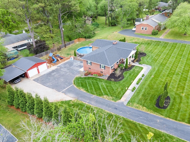 916 Lion Pkwy, Columbia, TN 38401 - view from above of property
