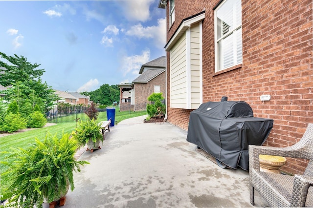 3009 Burnley Ct, Spring Hill, TN 37174 - view of patio / terrace featuring a grill