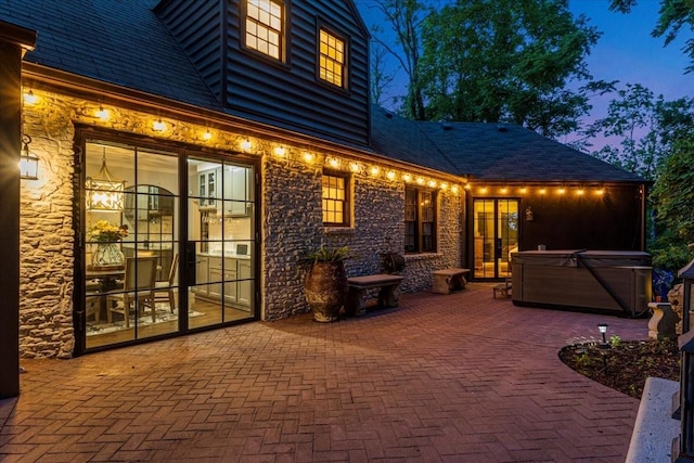 5400 Hillsboro Pike, Nashville, TN 37215 - view of patio featuring a hot tub