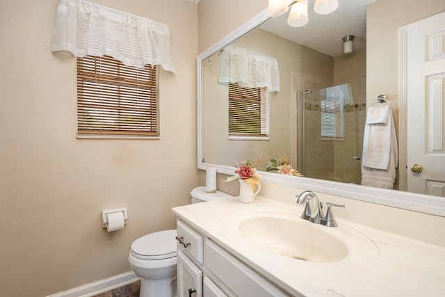 1113 Jacksons Valley Rd, Hermitage, TN 37076 - full bathroom with vanity, toilet, and tiled shower
