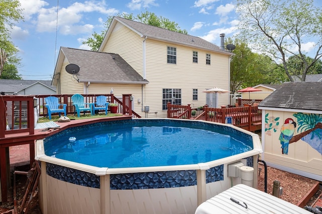 1113 Jacksons Valley Rd, Hermitage, TN 37076 - view of pool with a deck
