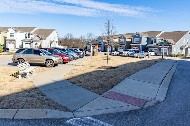 221 Kinsale Dr, Spring Hill, TN 37174 - uncovered parking lot with a residential view