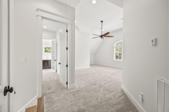2107 Kidd Rd, Nolensville, TN 37135 - bonus room with carpet floors, plenty of natural light, a ceiling fan, baseboards, and recessed lighting