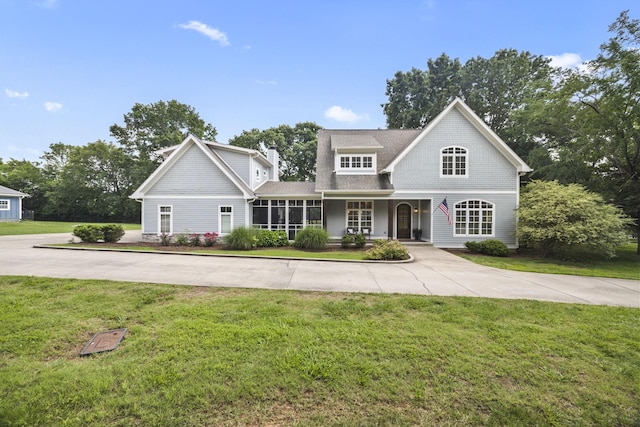 2107 Kidd Rd, Nolensville, TN 37135 - view of front of property with a porch and a front yard