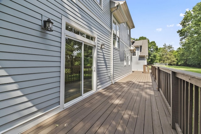 2107 Kidd Rd, Nolensville, TN 37135 - view of wooden deck