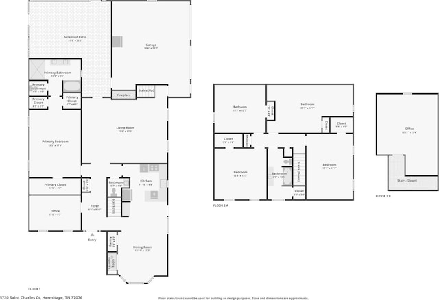 5720 Saint Charles Ct, Hermitage, TN 37076 - home floor plan