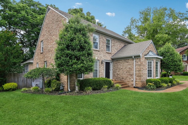 5720 Saint Charles Ct, Hermitage, TN 37076 - view of front of property featuring brick siding and roof with shingles