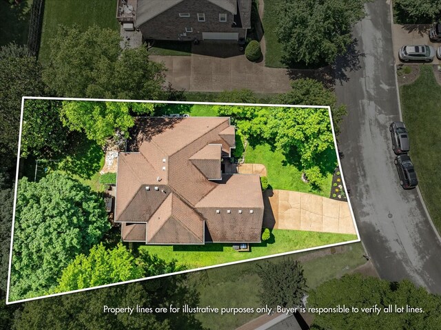440 Ridgestone Dr, Franklin, TN 37064 - view of subject property featuring property boundaries highlighted