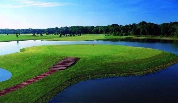 440 Ridgestone Dr, Franklin, TN 37064 - view of property's community featuring a water view, a yard, and view of golf course
