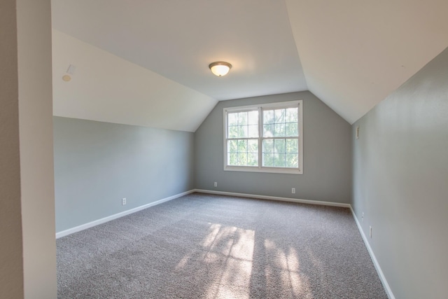 5740 Johnson Rd, Murfreesboro, TN 37127 - bonus room with vaulted ceiling, carpet, and baseboards