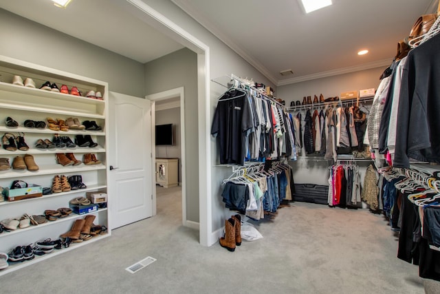 5740 Johnson Rd, Murfreesboro, TN 37127 - walk in closet featuring carpet floors